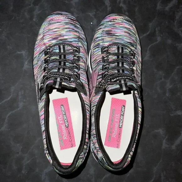 SKECHERS Empire Rock Colorful Relaxed Fit Walking Comfort Shoes Women’s Size 8 - Picture 6 of 6